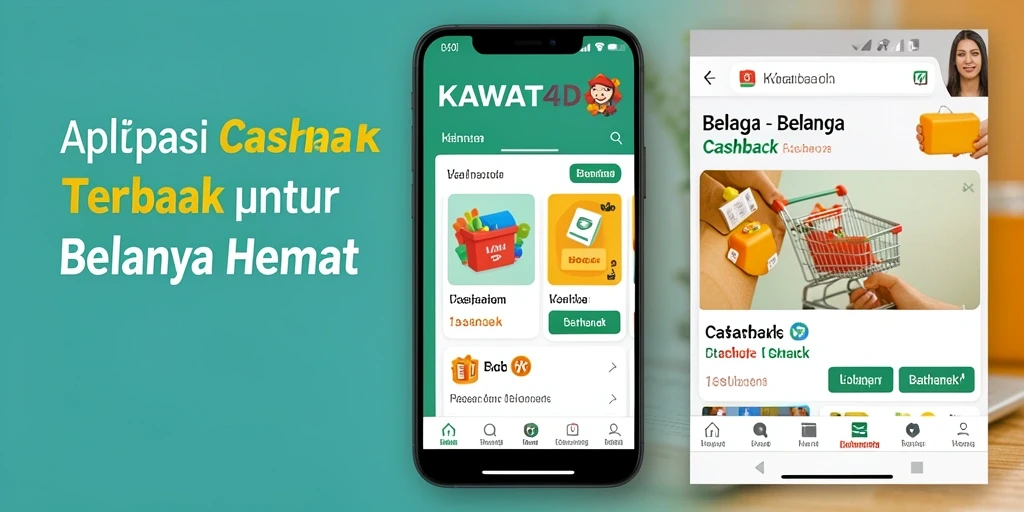 Tampilan antarmuka KAWAT4D yang menarik dengan fitur cashback.